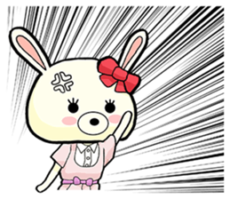 Poor talker rabbit Usappy 2. sticker #9791960