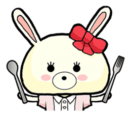 Poor talker rabbit Usappy 2. sticker #9791964