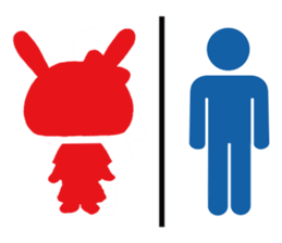 Poor talker rabbit Usappy 2. sticker #9791965