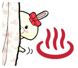 Poor talker rabbit Usappy 2. sticker #9791966