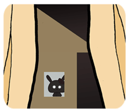 Poor talker rabbit Usappy 2. sticker #9791967