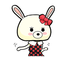 Poor talker rabbit Usappy 2. sticker #9791974