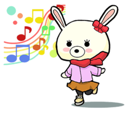 Poor talker rabbit Usappy 2. sticker #9791975