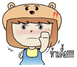 bearhatgirl sticker #9792139