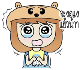 bearhatgirl sticker #9792154