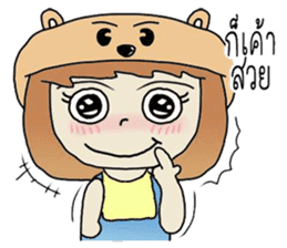 bearhatgirl sticker #9792158