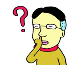 loose&creepy dog fujyu sticker #9792256