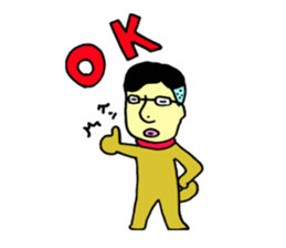 loose&creepy dog fujyu sticker #9792295