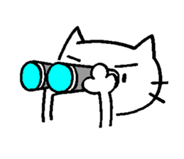 no word cat sticker #9792345