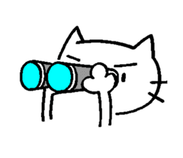 no word cat sticker #9792345