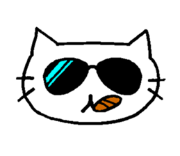 no word cat sticker #9792346