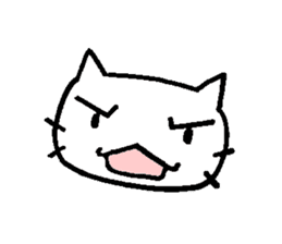 no word cat sticker #9792349