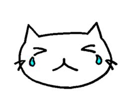 no word cat sticker #9792351