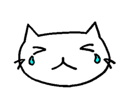 no word cat sticker #9792351