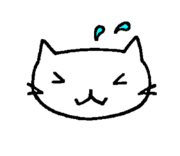 no word cat sticker #9792352