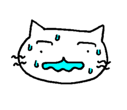 no word cat sticker #9792353