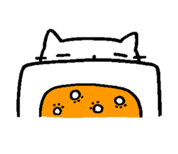 no word cat sticker #9792363