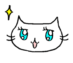 no word cat sticker #9792368