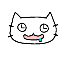 no word cat sticker #9792370