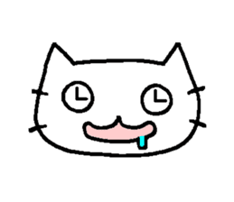 no word cat sticker #9792370