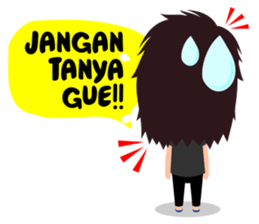 The Charming Gondrong sticker #9793138