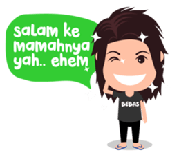 The Charming Gondrong sticker #9793140