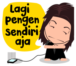 The Charming Gondrong sticker #9793150