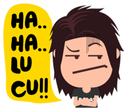 The Charming Gondrong sticker #9793154