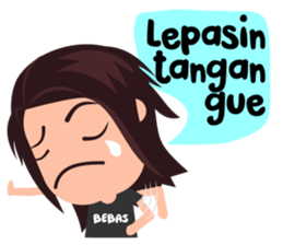 The Charming Gondrong sticker #9793163