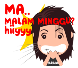 The Charming Gondrong sticker #9793166