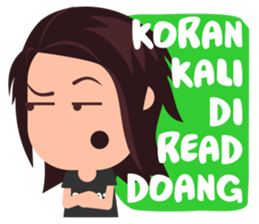The Charming Gondrong sticker #9793167