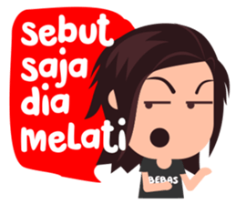 The Charming Gondrong sticker #9793173