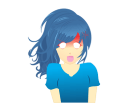 Girl of Malang sticker #9793598