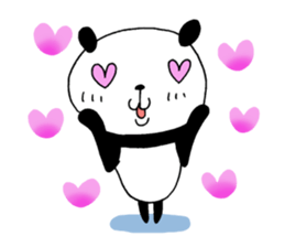 The panda which gives all energy 4 sticker #9793659