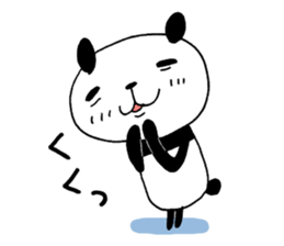 The panda which gives all energy 4 sticker #9793678