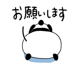 The panda which gives all energy 4 sticker #9793687