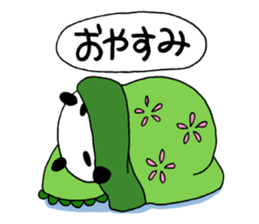 The panda which gives all energy 4 sticker #9793695