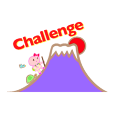 MOMO Ribbon-chan with the message sticker #9793880