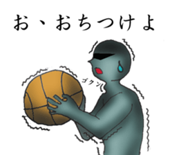 bad basketball player sticker #9795660