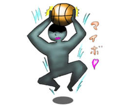 bad basketball player sticker #9795674
