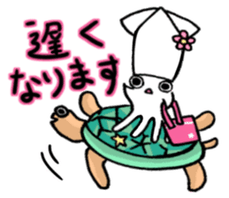 clerk squid girl hilarious everyday!! sticker #9795718