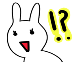 Smile Smile Rabit sticker #9795903