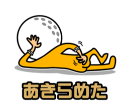 Nice middle golf sticker #9796032