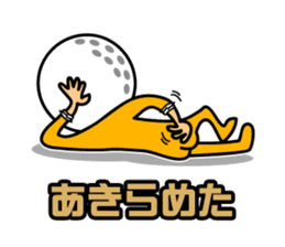 Nice middle golf sticker #9796032