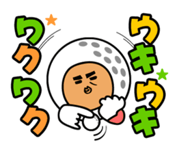 Nice middle golf sticker #9796039