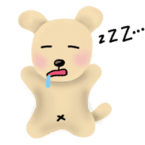 the day of little gray dog sticker #9796218