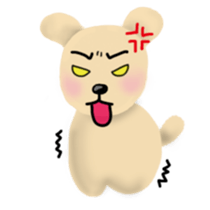 the day of little gray dog sticker #9796219