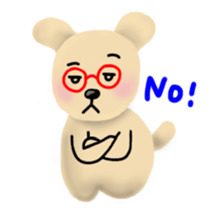 the day of little gray dog sticker #9796222