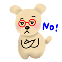 the day of little gray dog sticker #9796222