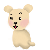 the day of little gray dog sticker #9796237